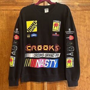 Crooks and castles sweatshirt